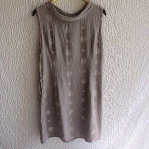 Elegant Gray Midi Dress